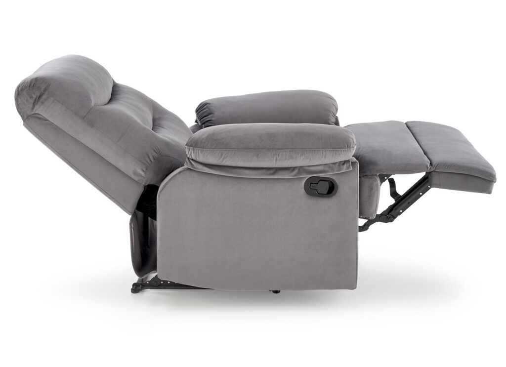 DRAGER fotel wypoczynkowy popielaty