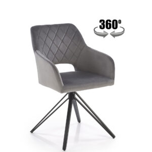 K535 krzesło popielaty