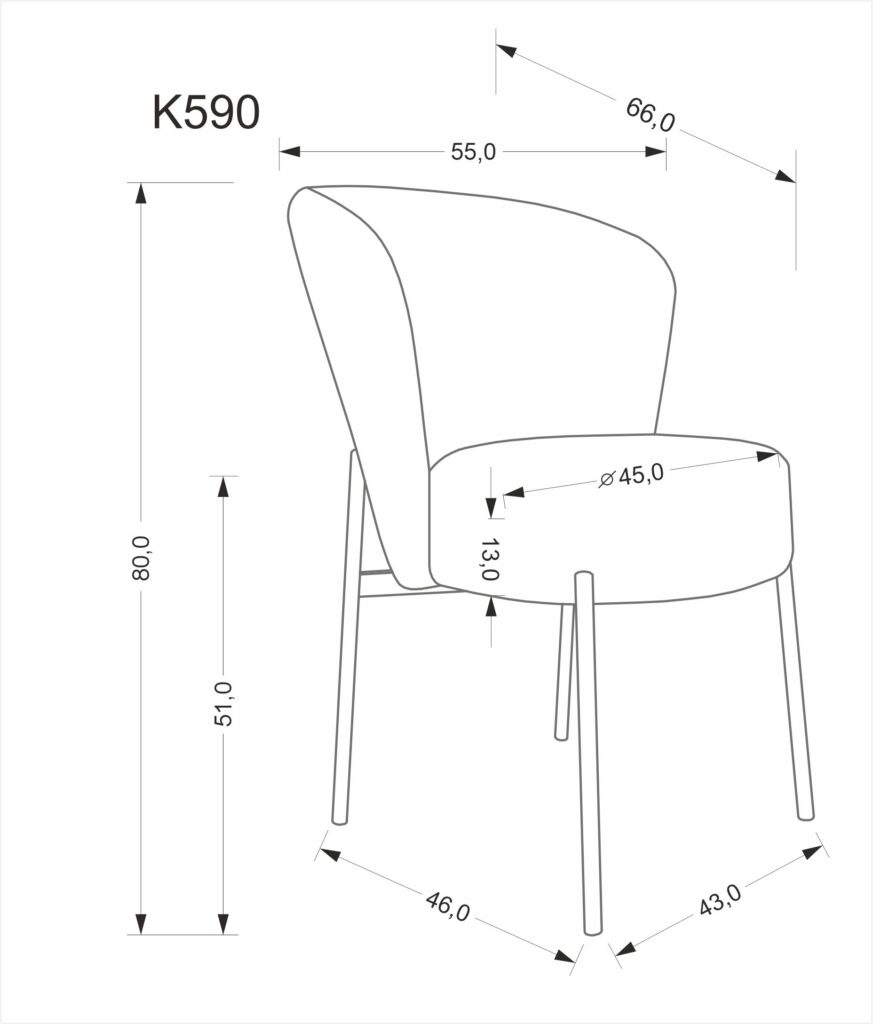 K590 krzesło beżowy