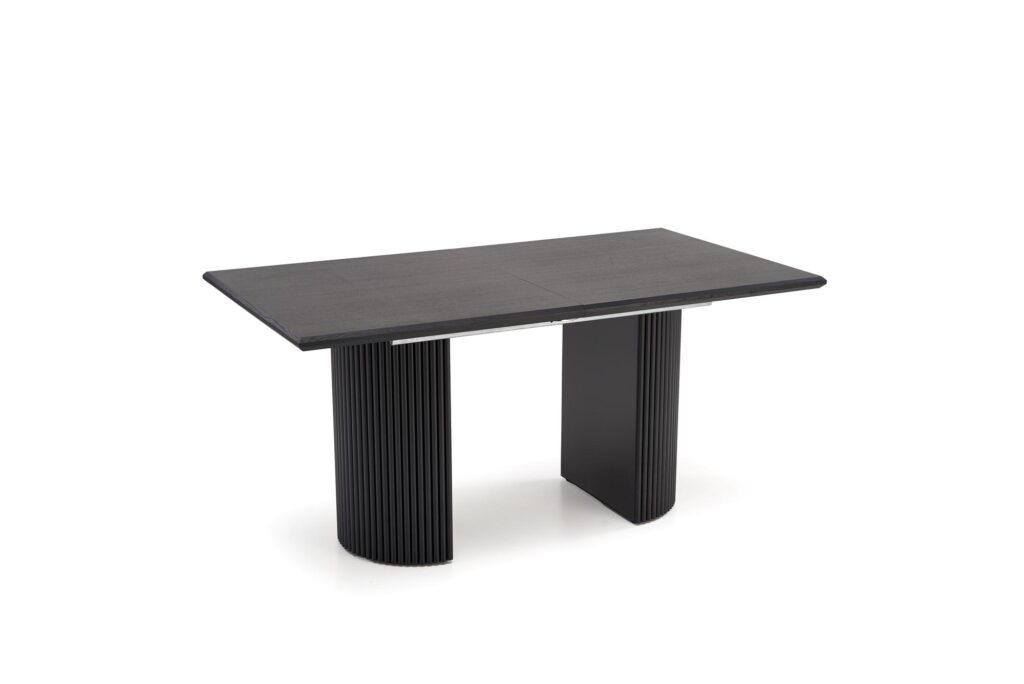 BOLERO stół rozkładany 160-250x90x78 cm dąb naturalny/czarny