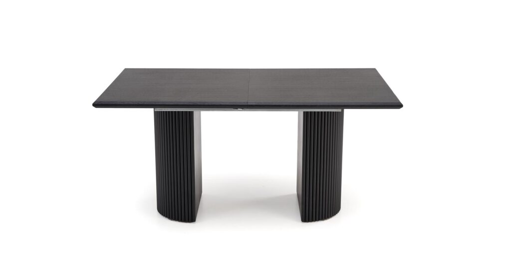 BOLERO stół rozkładany 160-250x90x78 cm dąb naturalny/czarny