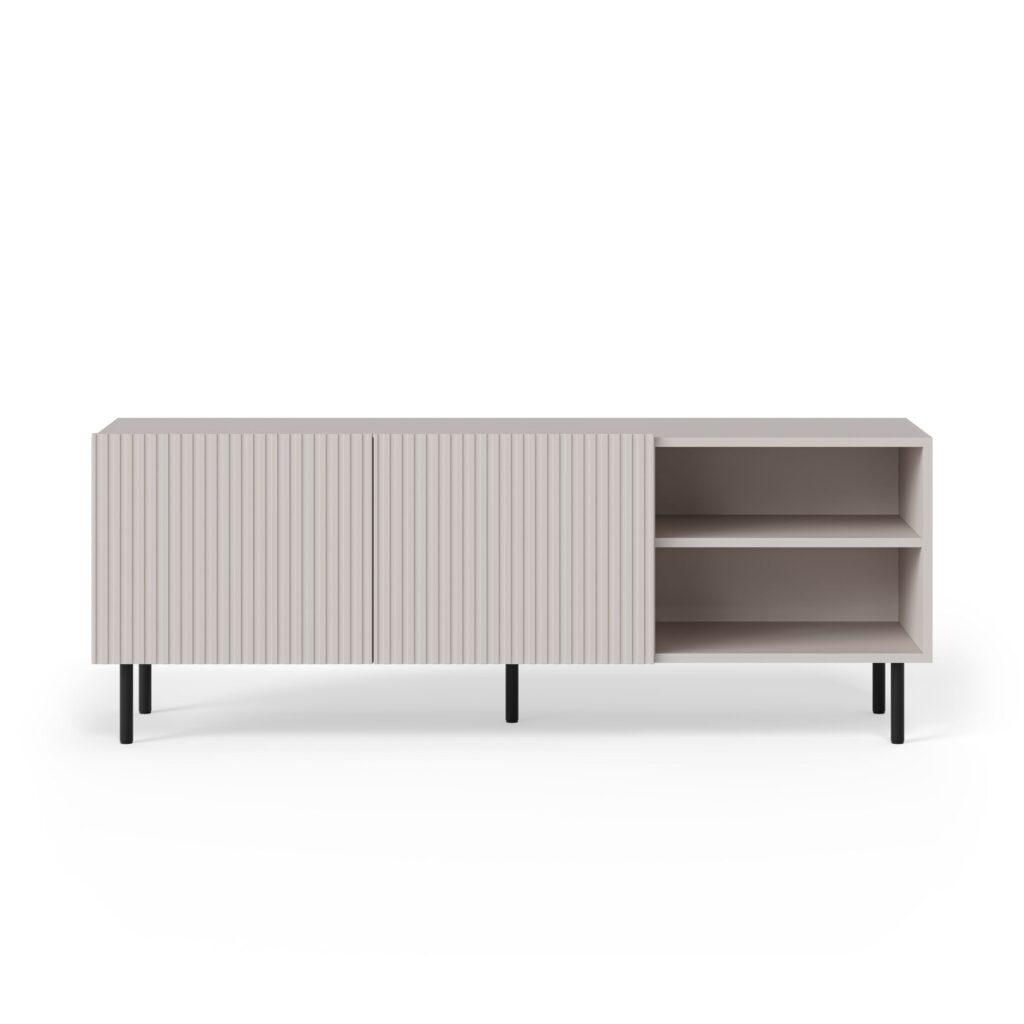 PAXOS RTV-1 TV stolik RTV 150 cm, kolor: kaszmir - czarny
