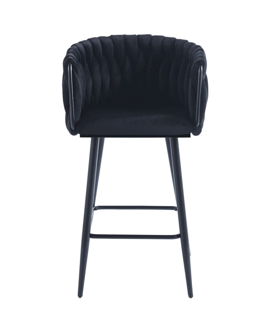 Hoker velvet - Riviera 100 czarny