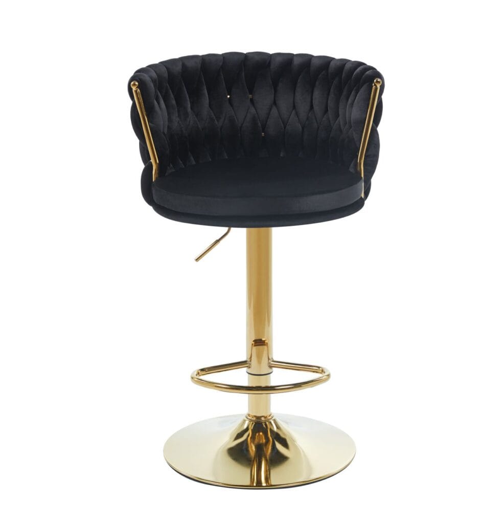 Hoker velvet - Riviera 100 czarny
