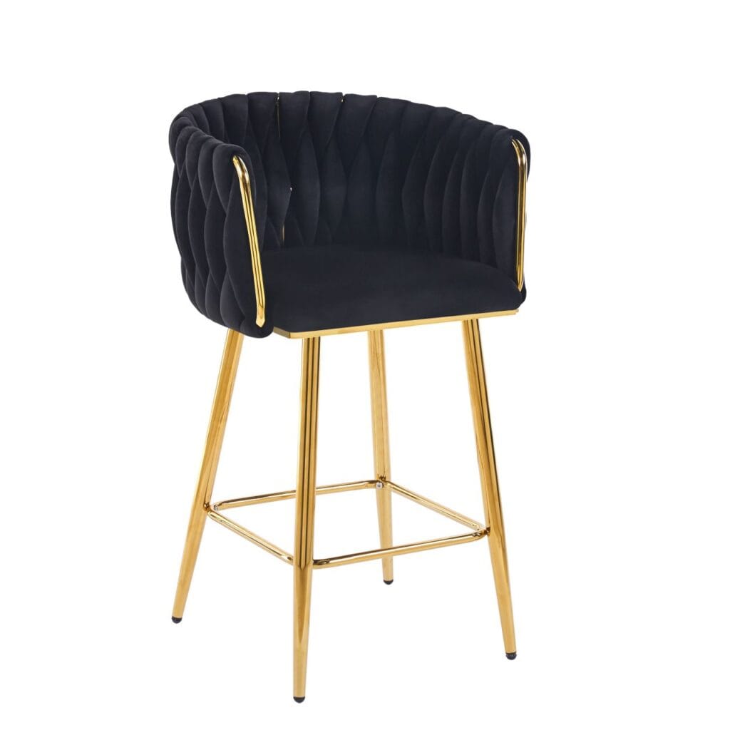 Hoker velvet - Riviera 100 czarny