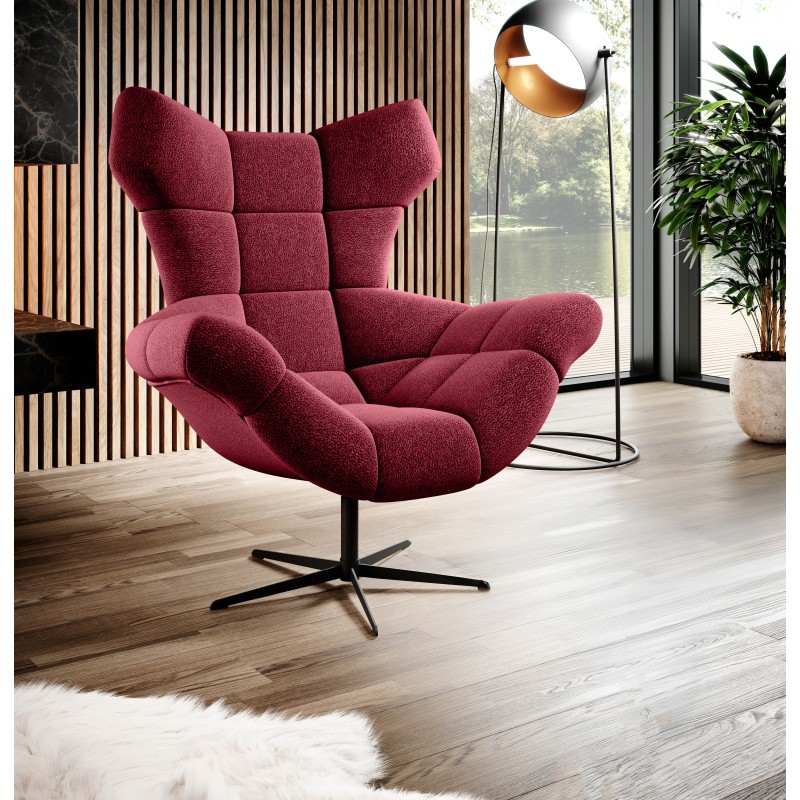 Fotel SENSI Relax obrotowy 360° z funkcją bujania