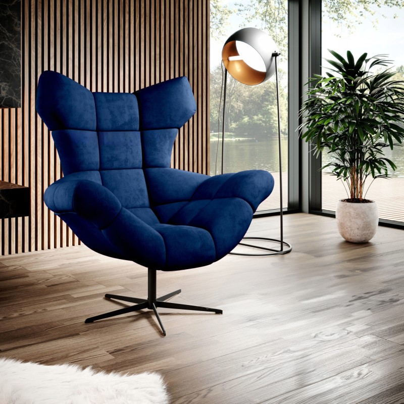 Fotel SENSI Relax obrotowy 360° z funkcją bujania