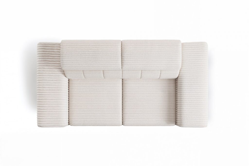Sofa dwuosobowa z elektrycznie wysuwanym siedziskiem Taloria II