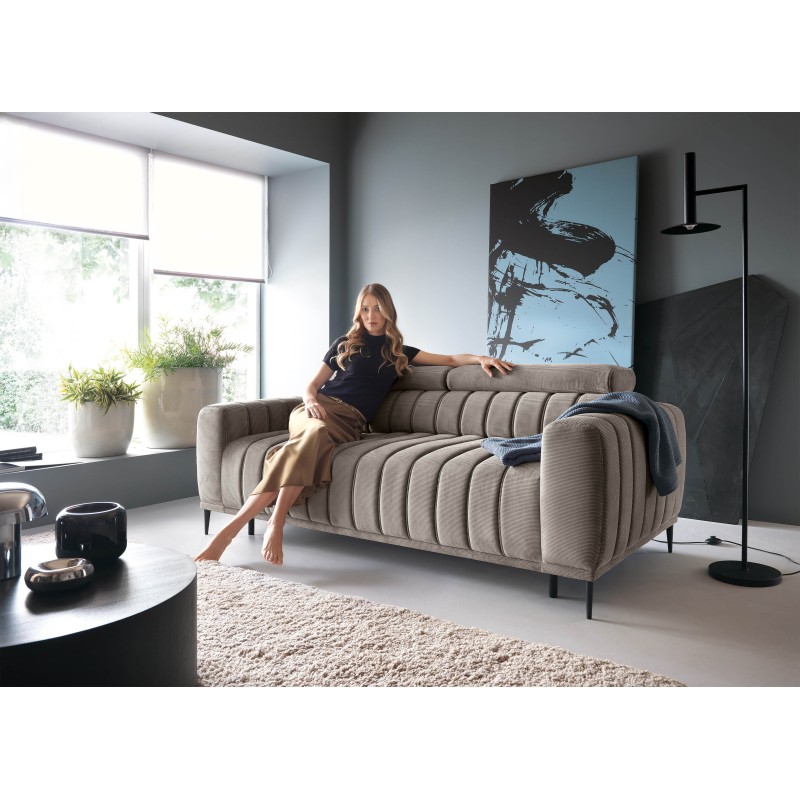 Sofa GANDI 140 z funkcją RELAX i włoski system rozkładania funkcji spania ONTARIO 03