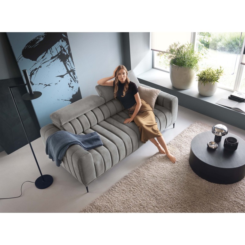 Sofa GANDI 140 z funkcją RELAX i włoski system rozkładania funkcji spania ONTARIO 15