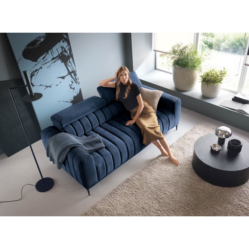 Sofa GANDI 120 z funkcją RELAX i włoskim systemem rozkładania funkcji spania ONTARIO 26