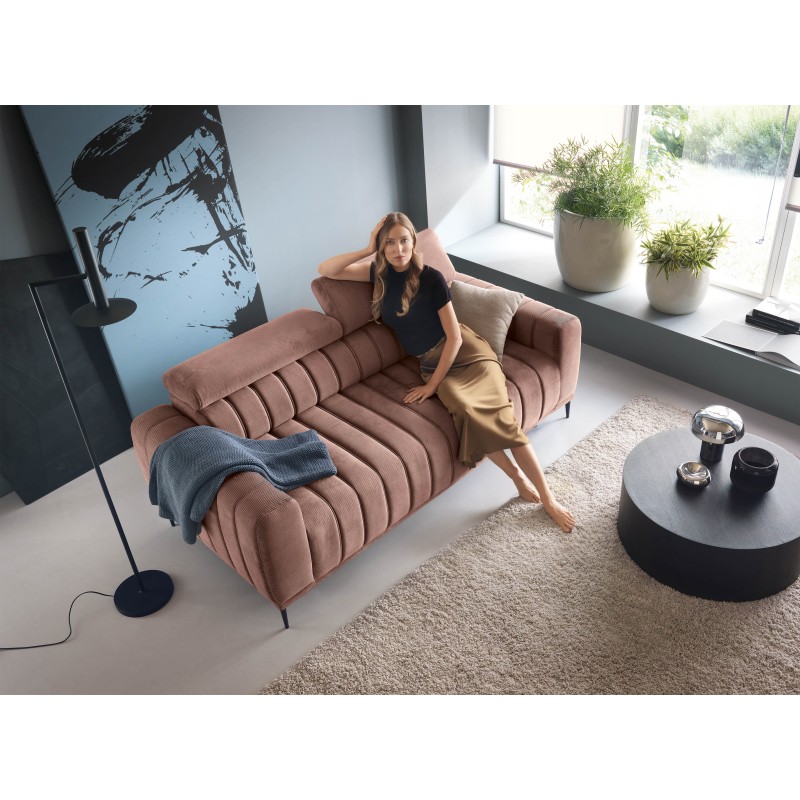 Sofa GANDI 120 z funkcją RELAX i włoskim systemem rozkładania funkcji spania ONTARIO 30