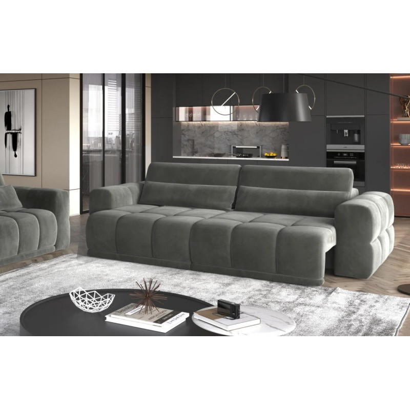 Sofa LAGOS 2 osobowa z elektrycznym wysuwem i regulowanymi zagłówkami
