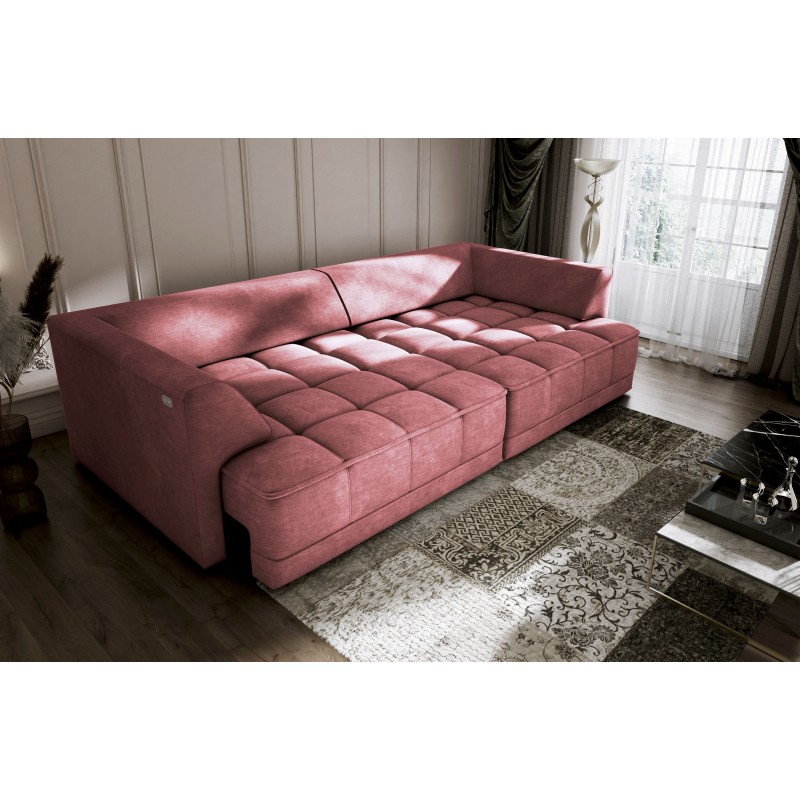 Sofa kanapa TIGA z funkcja spania Elektryczny System rozkładania CLOUD 63