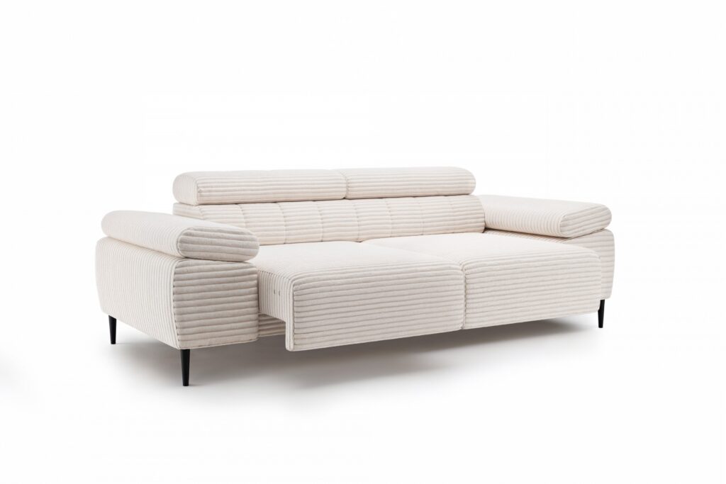 Sofa z elektrycznie wysuwanym siedziskiem Taloria III