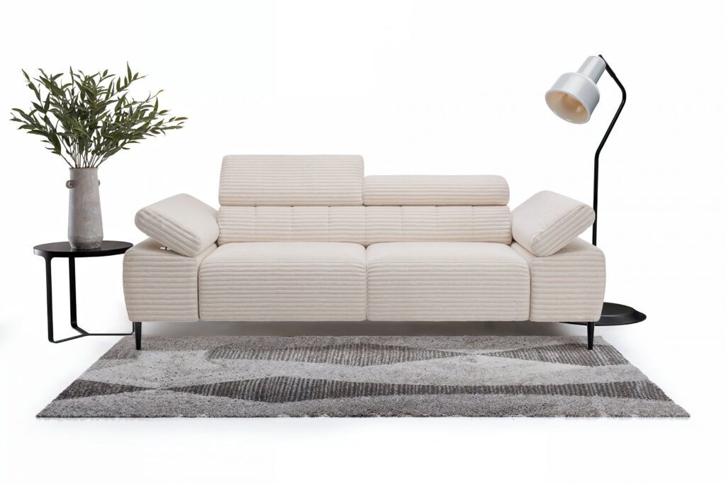 Sofa z elektrycznie wysuwanym siedziskiem Taloria III