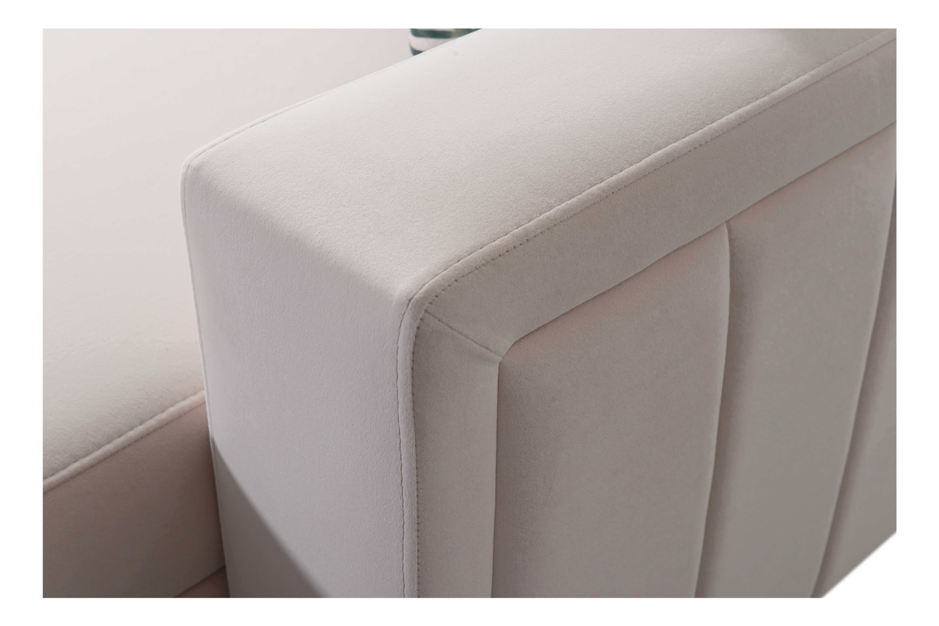 Narożnik Arco I maxi z funkcją spania, regulowane zagłówki tkanina Mono 231