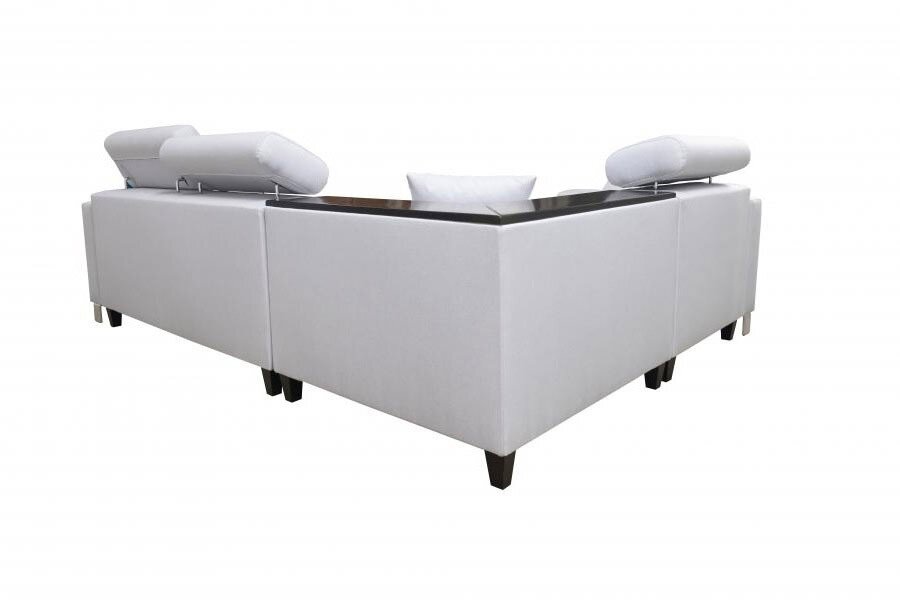 Narożnik Magneto II z funkcją spania oraz pojemnikiem na pościel tkanina Sawana 14