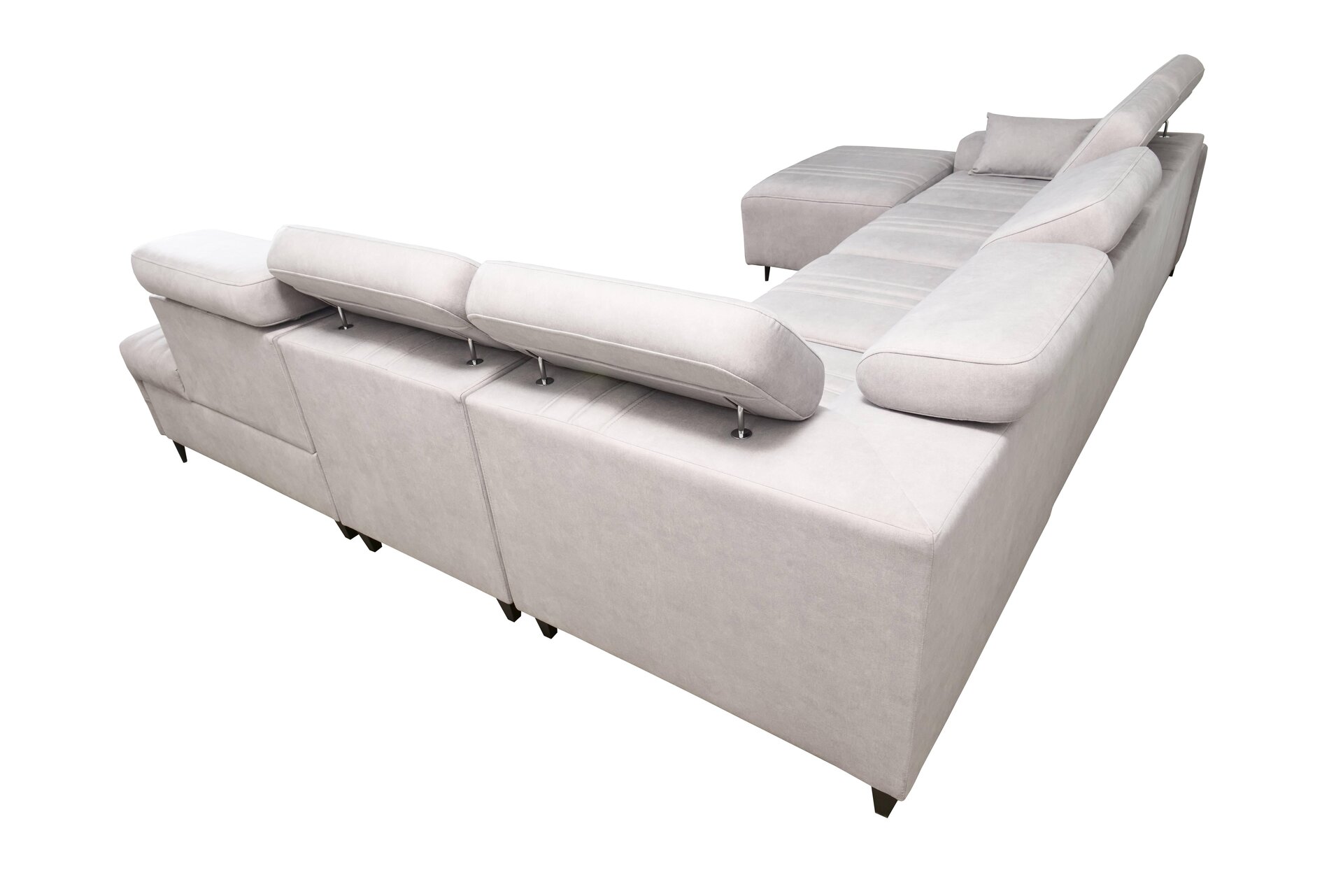 Narożnik w kształcie U Verona X Mix z funkcją spania oraz funkcją relax manualna tkanina Vena 6