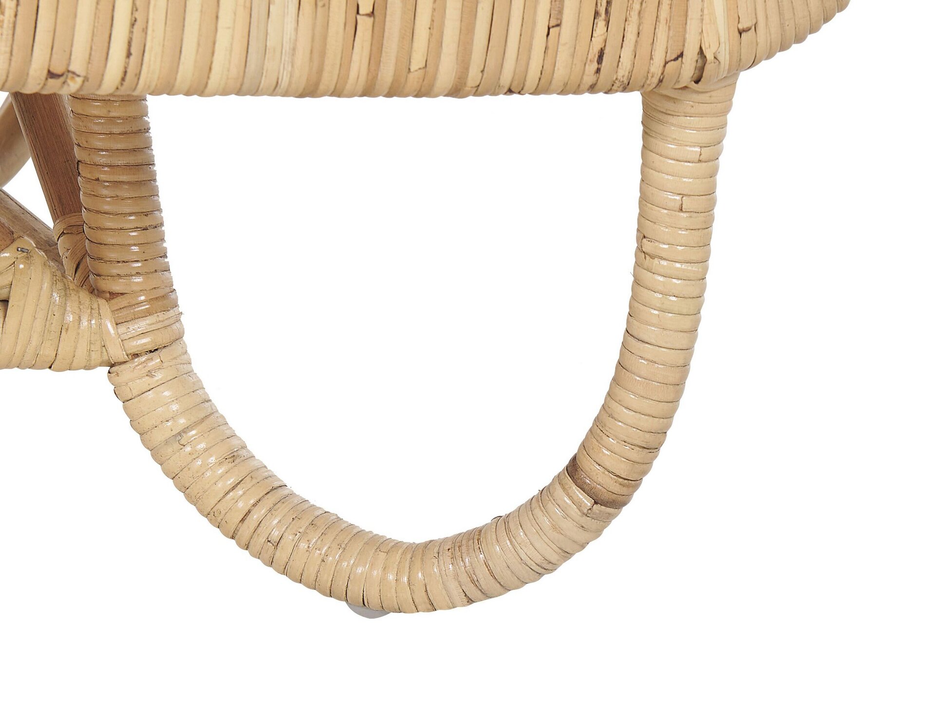 Sofa 2-osobowa rattanowa naturalna DOLCEDO